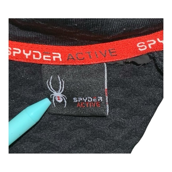 Men’s Spyder Active Pro WB 1/4 Zip Athletic Top Size XL - Picture 3 of 3